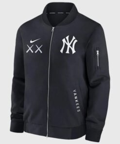 KAWS x MLB Yankees Nike Dugout Bomber Jacket