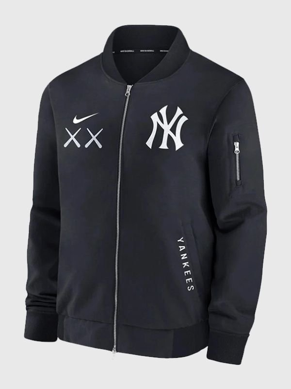 KAWS x MLB Yankees Nike Dugout Bomber Jacket KAWS x MLB Yankees Nike Dugout Bomber Jacket