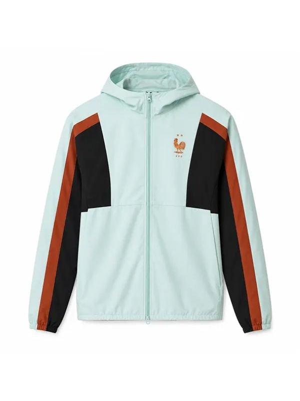 Kylian Mbappe World Cup 2026 Hooded Woven Jacket Kylian Mbappe World Cup 2026 Hooded Woven Jacket White