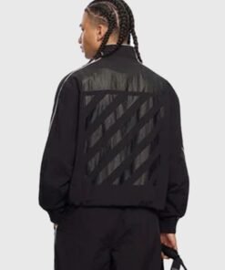 L/AB Diagonal Track Jacket L/AB Diagonal Full Zip Up Jacket