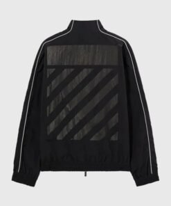 L/AB Diagonal Track Jacket L/AB Diagonal Track Jacket Black