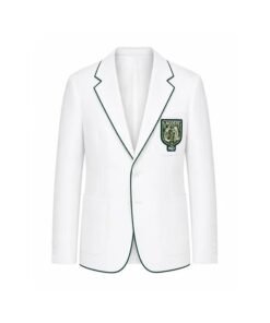 Novak Djokovic Wimbledon White Blazer Lacoste White Jacket