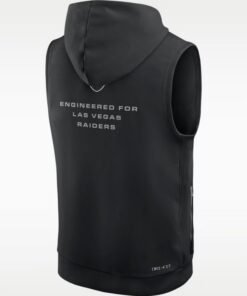 Las Vegas Raiders Dri-Fit Sleeveless Black Vest
