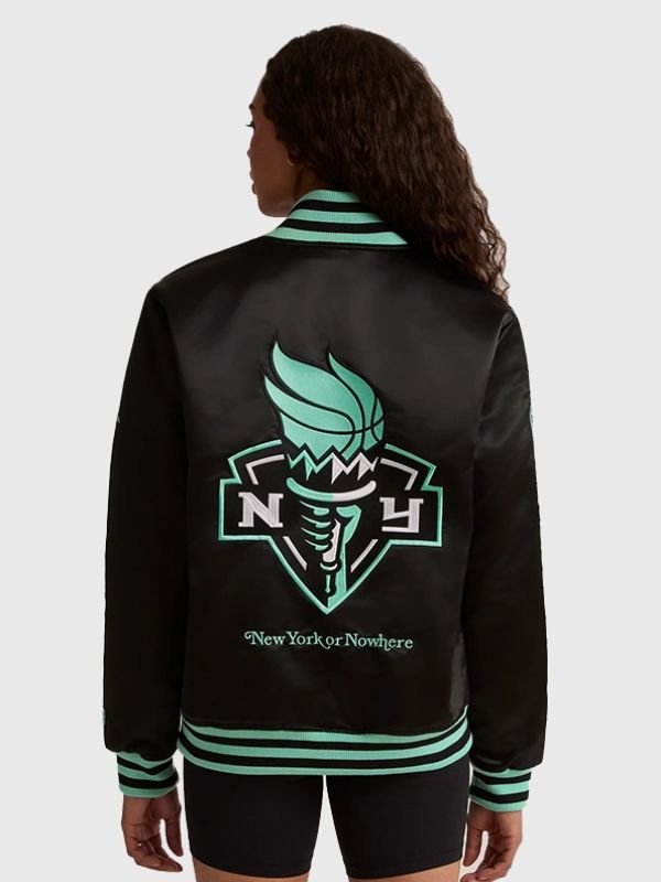Liberty Twin Flame Varsity Jacket Liberty Twin Flame Satin Jacket