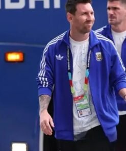 Lionel Messi Blue Argentina Track Jacket