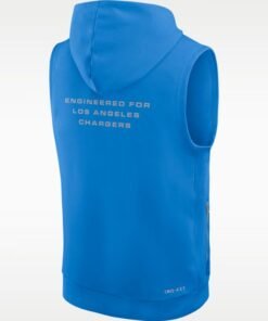 Los Angeles Chargers Dri-Fit Sleeveless Hooded Vest