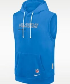 Los Angeles Chargers Dri-Fit Sleeveless Pullover Hoodie