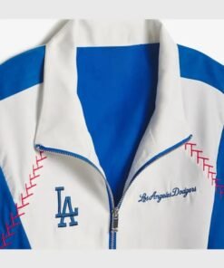 Los Angeles Dodgers Off Season x MLB Track Jacket White