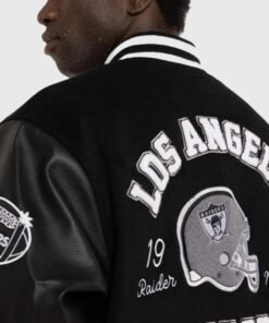 Los Angeles Raiders World Champs Varsity Jacket Los Angeles Raiders World Champs Lettermen Jacket