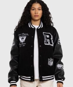 Los Angeles Raiders World Champs Varsity Jacket