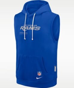 Los Angeles Rams Dri-Fit Sleeveless Pullover Hoodie