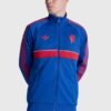 Florida Rebels Peach Jam Champions Varsity Jacket Manchester United x Adidas Blue Track Jacket