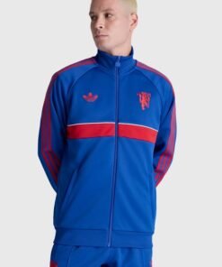 Manchester United x Adidas Blue Track Jacket