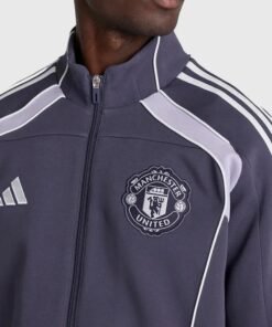 Manchester United x Adidas Urban Purist Track Jacket Manchester United x Adidas Urban Purist Track Jacket Grey