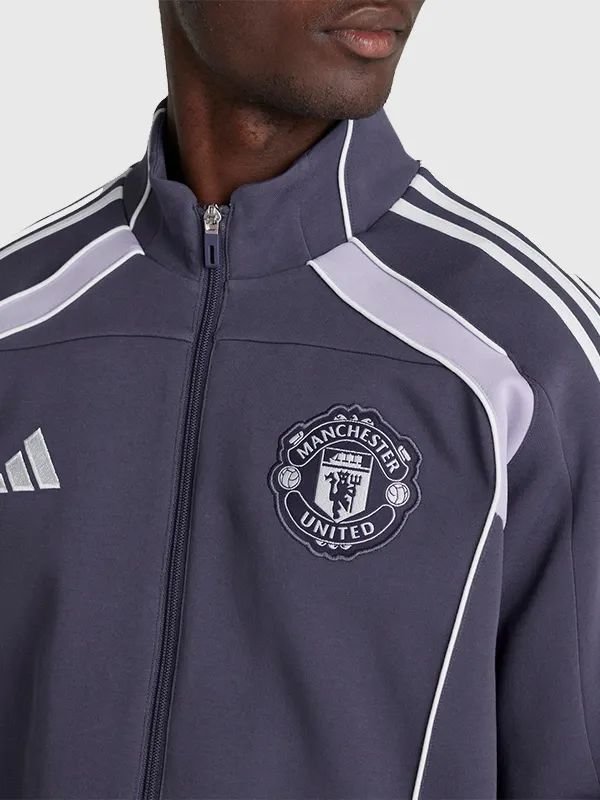 Manchester United x Adidas Urban Purist Track Jacket Manchester United x Adidas Urban Purist Track Jacket Grey