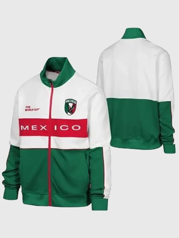 FIFA World Cup 2026 Mexico Pride Track Jacket Mexico 2026 FIFA World Cup Striker Track Jacket