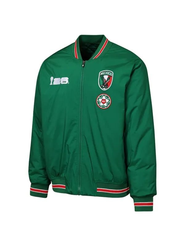 Mexico World Cup 2026 Road To Victory Flight Jacket Mexico FIFA 2026 Road To Victory Flight Jacket
