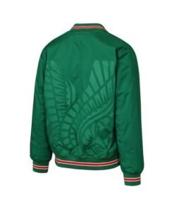Mexico World Cup 2026 Road To Victory Flight Jacket Mexico FIFA 2026 Road To Victory Green Jacket