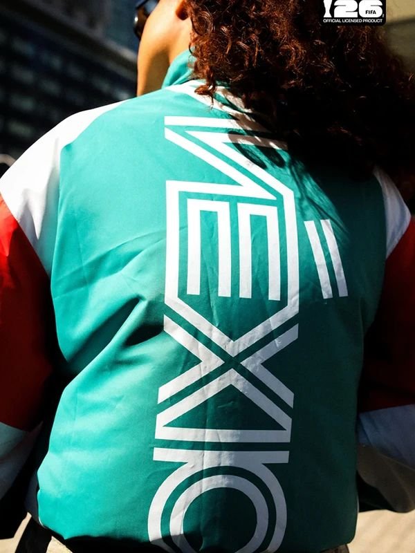 FIFA World Cup Mexico Nylon Windbreaker Jacket Mexico FIFA World Cup 2026 Unisex Nylon Windbreaker Jacket