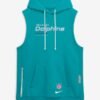 San Francisco 49ers Dri-Fit Sleeveless Pullover Hoodie Miami Dolphins Dri-Fit Sleeveless Pullover Hoodie