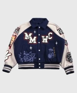 Mickey Mouse Wolves Club Rudy Letterman Jacket