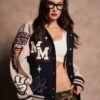 Mickey Mouse Wolves Club Rudy Maroon Letterman Jacket Mickey Mouse Wolves Club Rudy Navy Letterman Jacket
