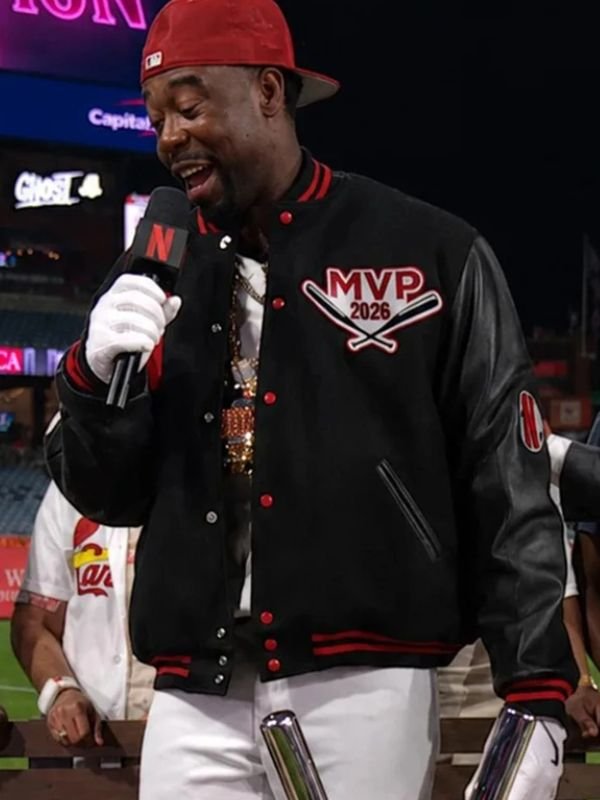 Jordan Walker MVP 2026 Varsity Jacket MVP Jordan Walker Black Varsity Jacket