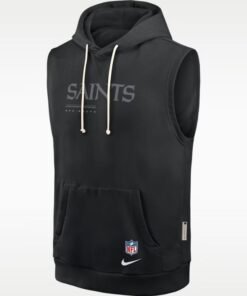 New Orleans Saints Dri-Fit Sleeveless Pullover Hoodie