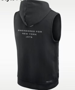 New York Jets Dri-Fit Sleeveless Pullover Hoodie New York Jets Dri-Fit Sleeveless Hooded Vest