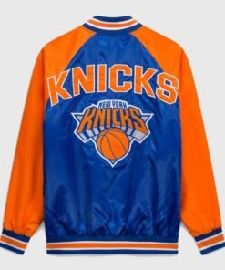 New York Knicks Inductee Blue and Orange Jacket