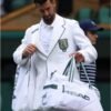 Nike x Jacquemus France Anthem Jacket Novak Djokovic Wimbledon White Blazer