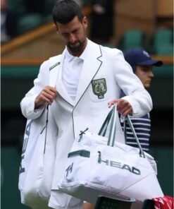 Novak Djokovic Wimbledon White Blazer