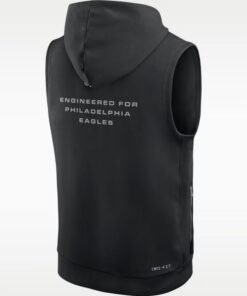 Philadelphia Eagles Dri-Fit Sleeveless Pullover Hoodie Philadelphia Eagles Dri-Fit Sleeveless Hooded Vest
