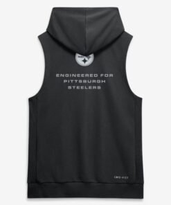 Pittsburgh Steelers Dri-Fit Sleeveless Pullover Hoodie Pittsburgh Steelers Dri-Fit Sleeveless Hooded Vest