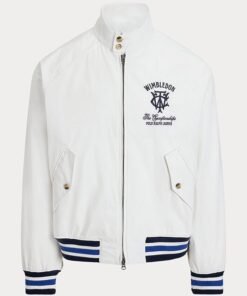Polo Ralph Lauren x Wimbledon 2026 Twill Jacket Polo Ralph Lauren x Wimbledon 2026 White Jacket