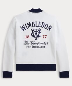 Polo Ralph Lauren x Wimbledon 2026 Baseball White Jacket