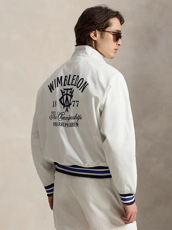 Polo Ralph Lauren x Wimbledon 2026 Twill Jacket Polo Ralph Lauren x Wimbledon 2026 Twill Jacket White