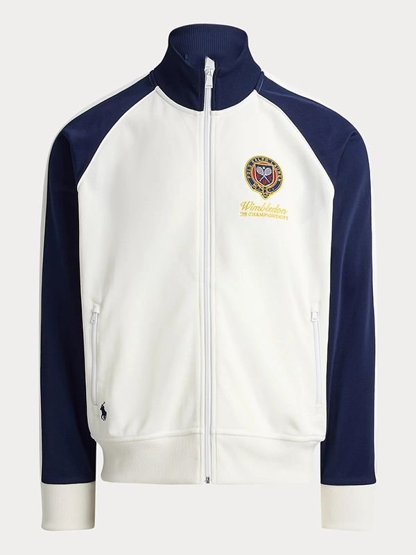 Polo Ralph Lauren x Wimbledon 2026 Track Jacket Polo Ralph Lauren x Wimbledon 2026 White Jacket