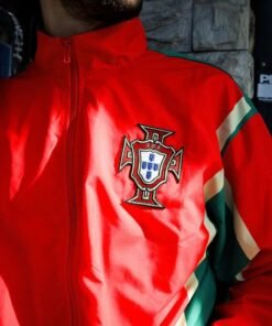 FIFA World Cup Portugal Nylon Windbreaker Jacket Portugal FIFA World Cup 2026 Unisex Nylon Windbreaker Jacket