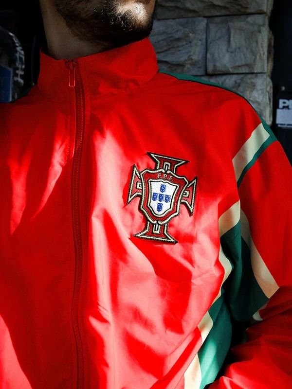 FIFA World Cup Portugal Nylon Windbreaker Jacket Portugal FIFA World Cup 2026 Unisex Nylon Windbreaker Jacket