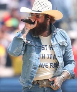 Post Malone FIFA Final 2026 Denim Jacket