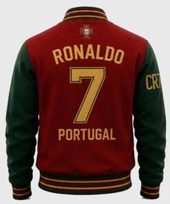 Ronaldo Portugal Letterman Jacket