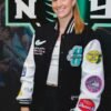 The Simpsons x Shoe Palace Donuts Work Jacket Sabrina Ionescu Nike Any Time Any Where Varsity Jacket