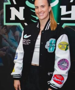 Sabrina Ionescu Nike Any Time Any Where Varsity Jacket