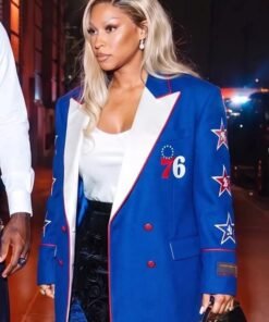 Savannah James Philadelphia 76ers Blazer