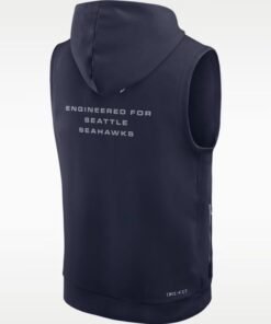 Seattle Seahawks Dri-Fit Sleeveless Hooded Vest