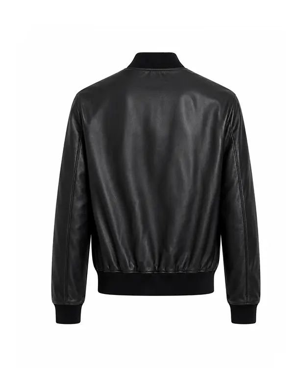 David Beckha World Cup 2026 Leather Track Jacket David Beckham FIFA World Cup 2026 Leather Track Jacket Black