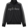 SP5DER Rhinestone Black Track Jacket