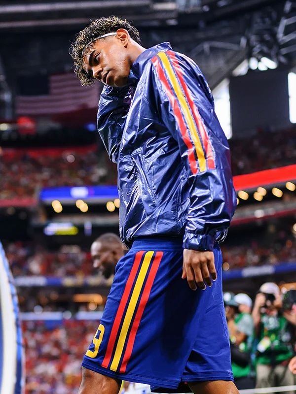 Spain 2026 World Cup Climacool Pre-Match Jacket Spain 2026 World Cup Climacool Pre-Match Jacket Blue