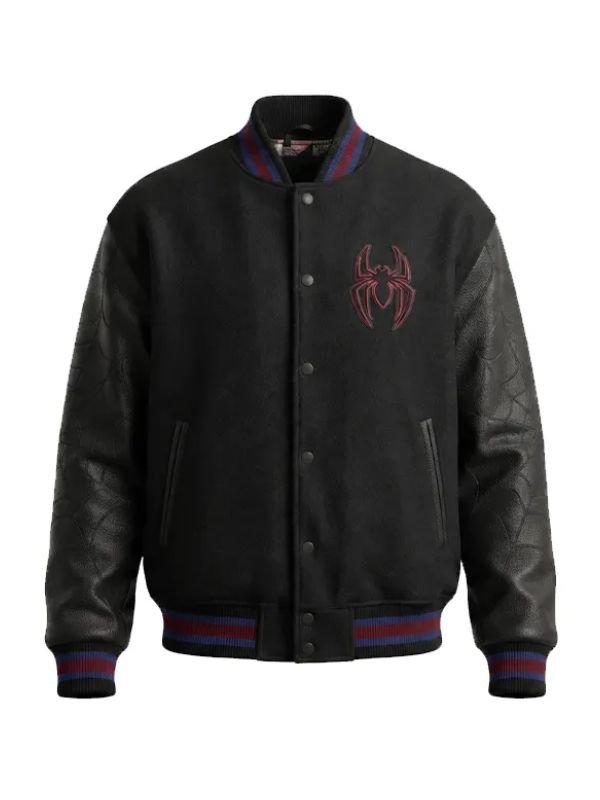 Spider-Man Varsity Bomber Jacket Spider-Man Varsity Bomber Jacket